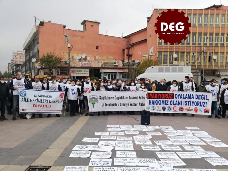 Sağlık Emekçileri :  Uyarıyoruz, Oyalama Değil Hakkımız Olanı İstiyoruz