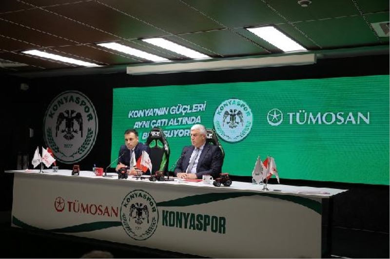 TÜMOSAN, Konyaspor'a sponsor oldu