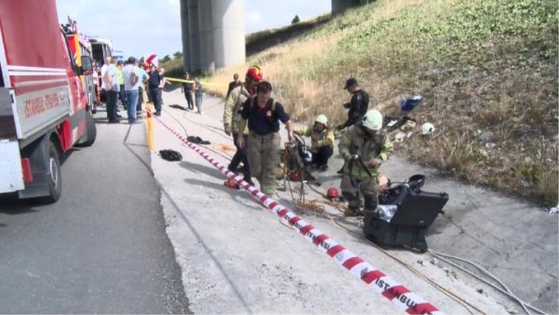 Arnavutköy'de su kuyusunda mahsur kaldı; 4 saat sonra sürünerek çıktı 