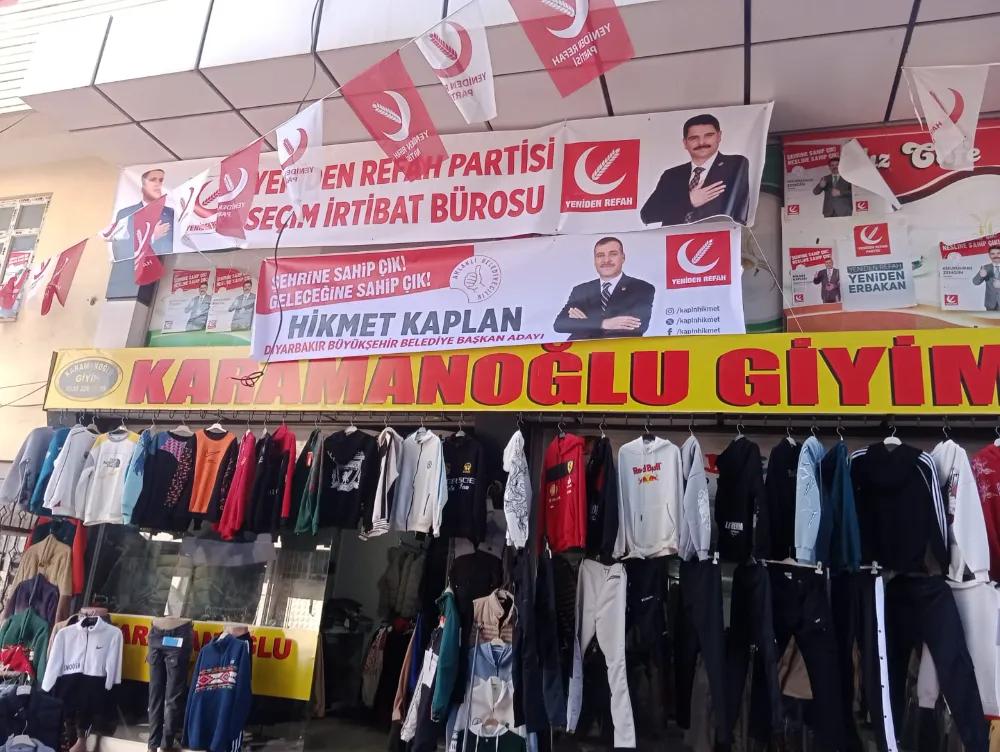 Yeniden Refah Partisi Ergani Seçim İrtibat Bürosu açıldı