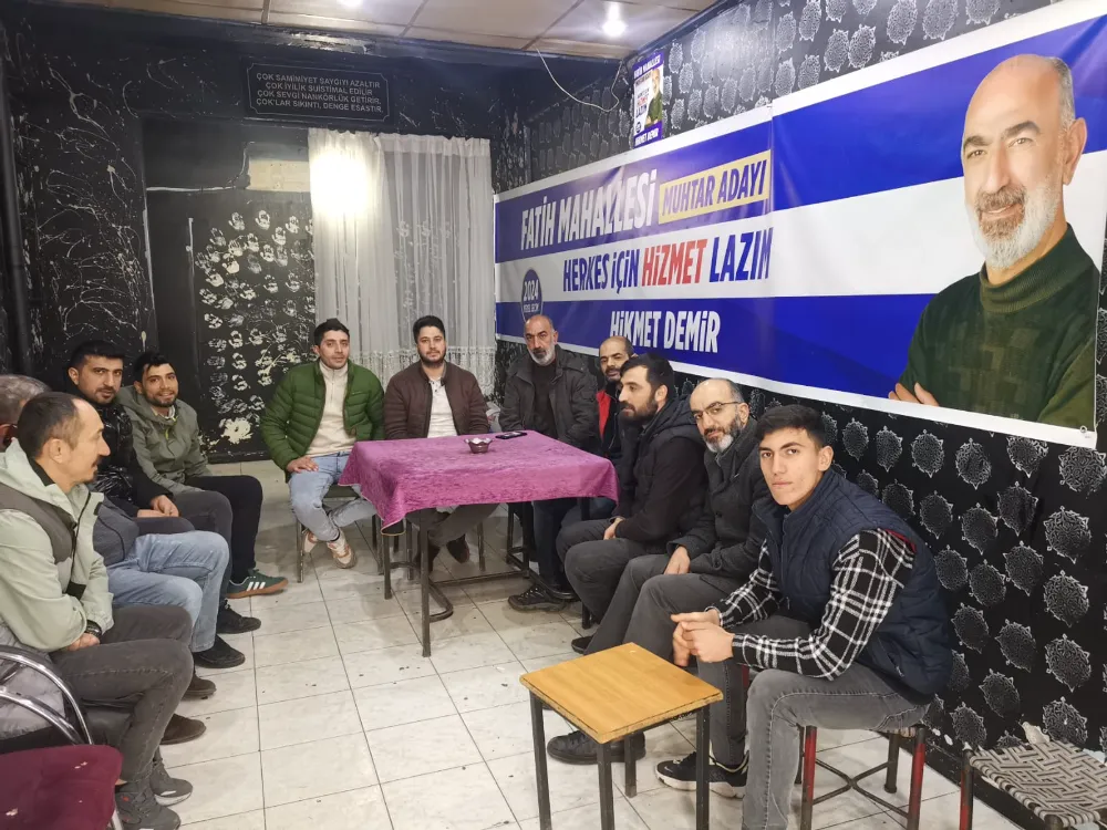 Muhtar adayı Hikmet Demir: 