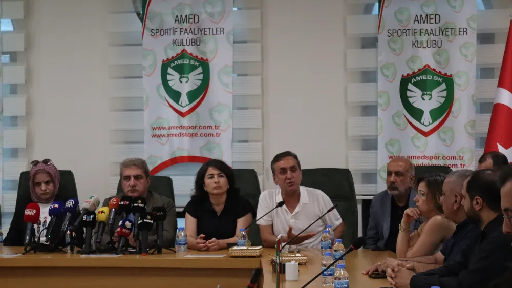 Amedspor YİK başkanı Baysal: Kulübümüzün açıklayamayacağı tasarrufu yoktur