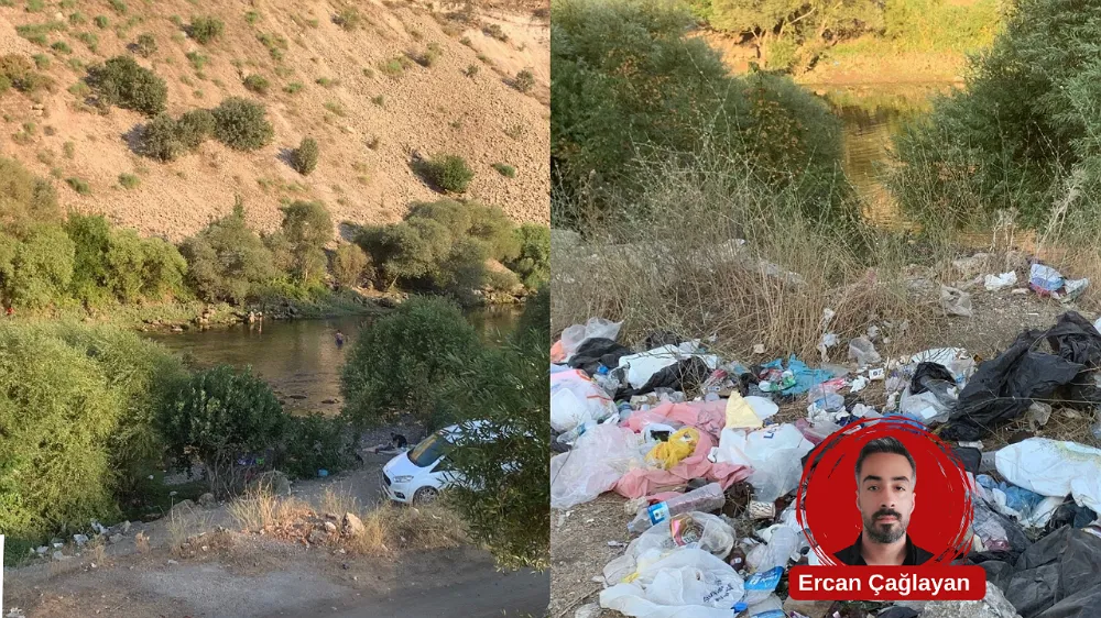 Piknikçiler hatıra değil, çöp bırakıyor