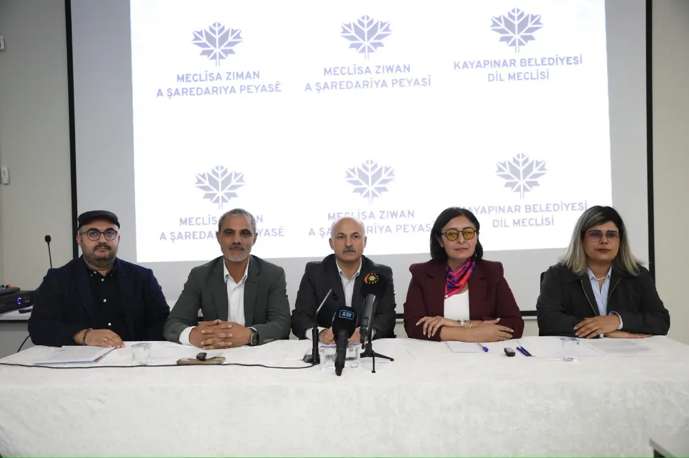 Kayapınar Belediyesi Dil Meclisi kurdu 