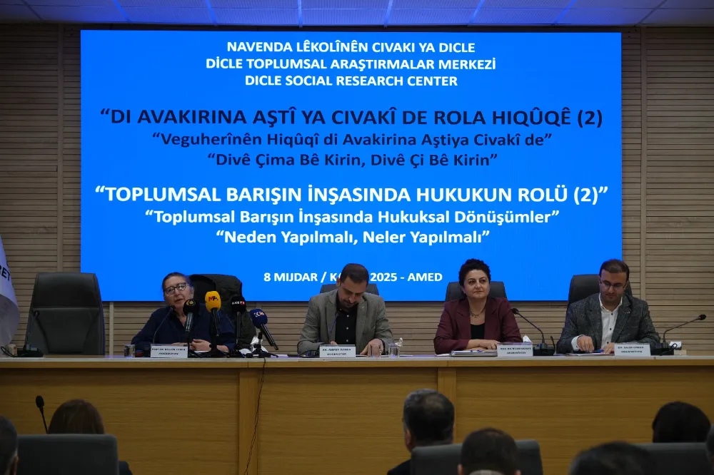 DİTAM’da “Toplumsal Barışın İnşasında Hukukun Rolü” toplantısı başladı