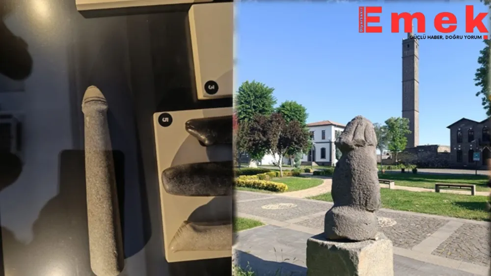 Tarihin en büyük cinsel organ heykeli Diyarbakır