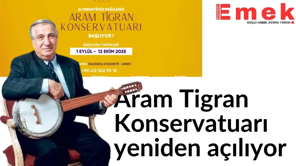  Aram Tigran Konservatuarı yeniden açılıyor 