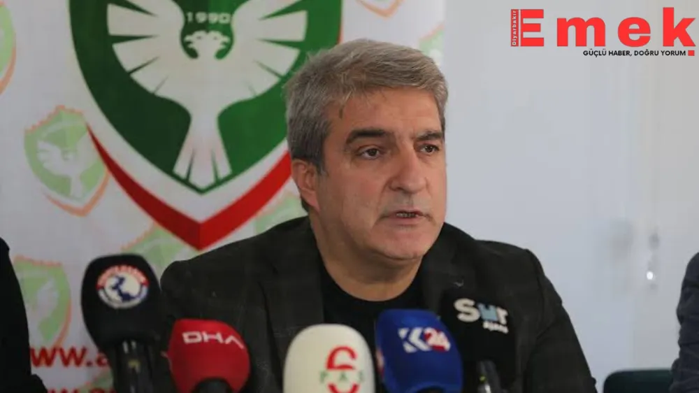 Amedspor Başkanı Burç Baysal